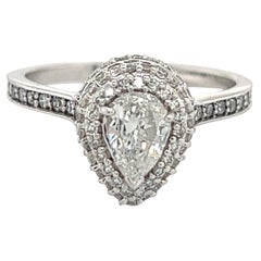 Bague en or 14 carats avec diamant 0,91 carat certifié TCW 3,19 grammes