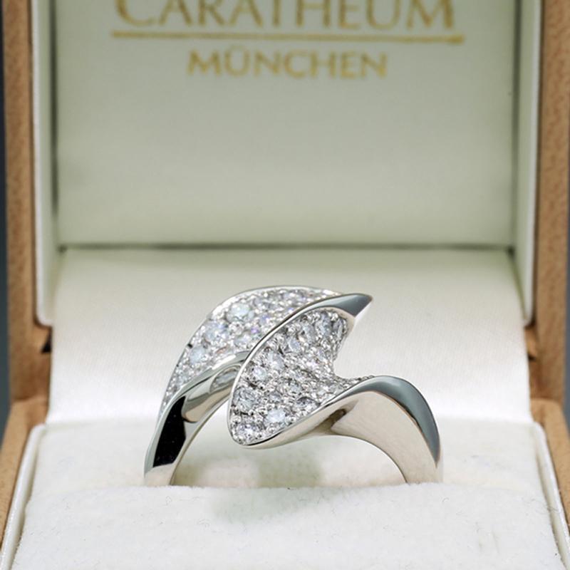 Contemporary Diamond Ring 1.76 Carats 