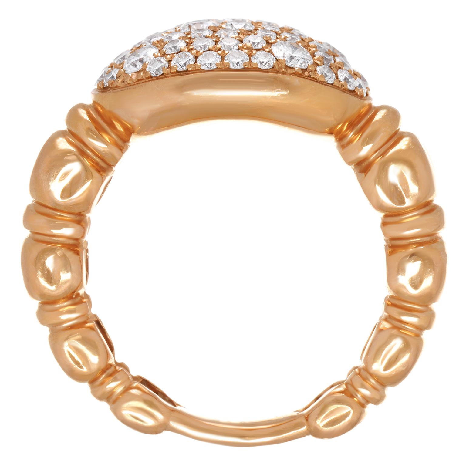 Diamond Ring 18k Italy For Sale 4
