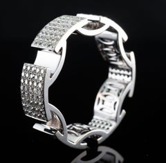 Diamond Ring Eternity Ring 14K White Gold Band Wedding 1.09 ctw