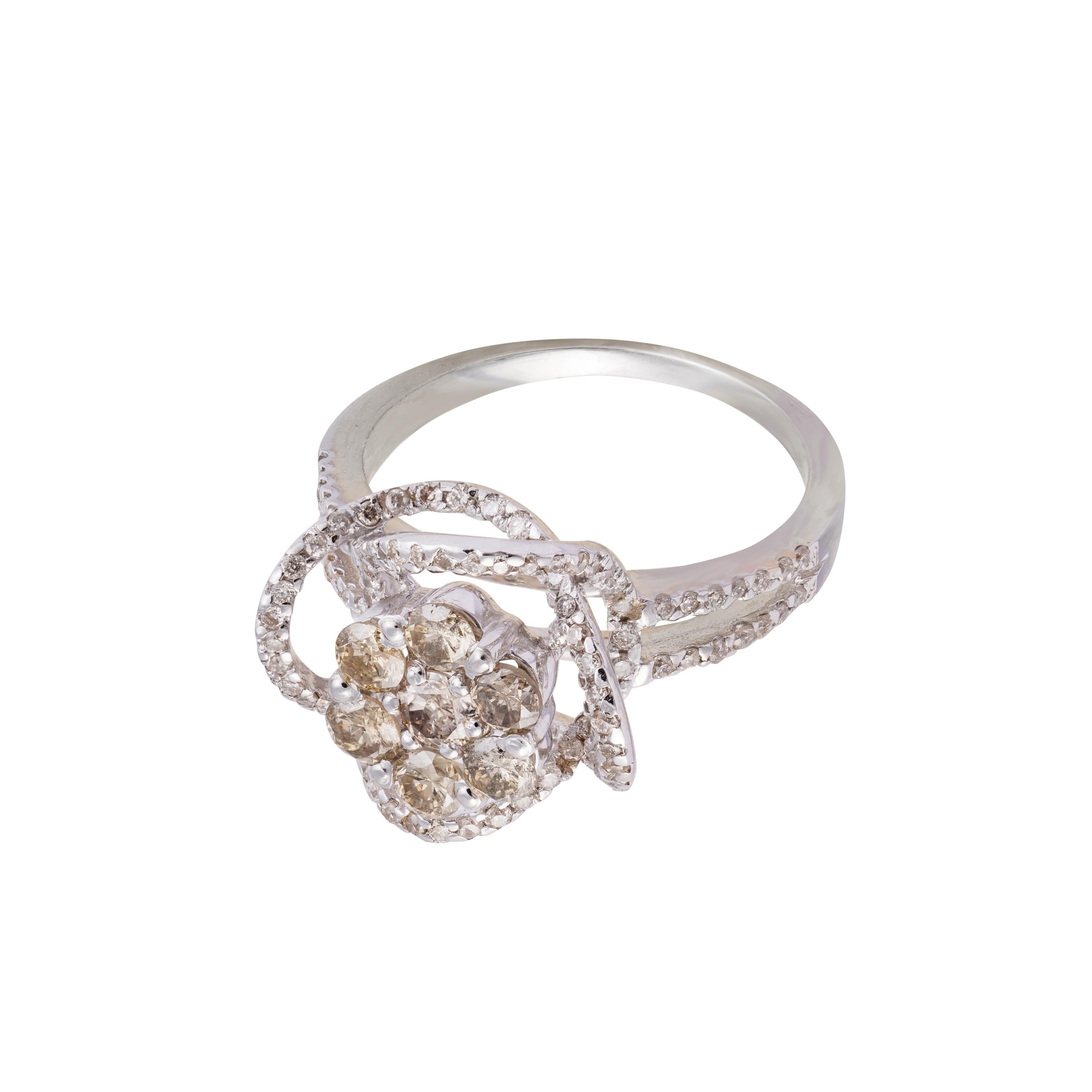 Diamond ring 18k gold