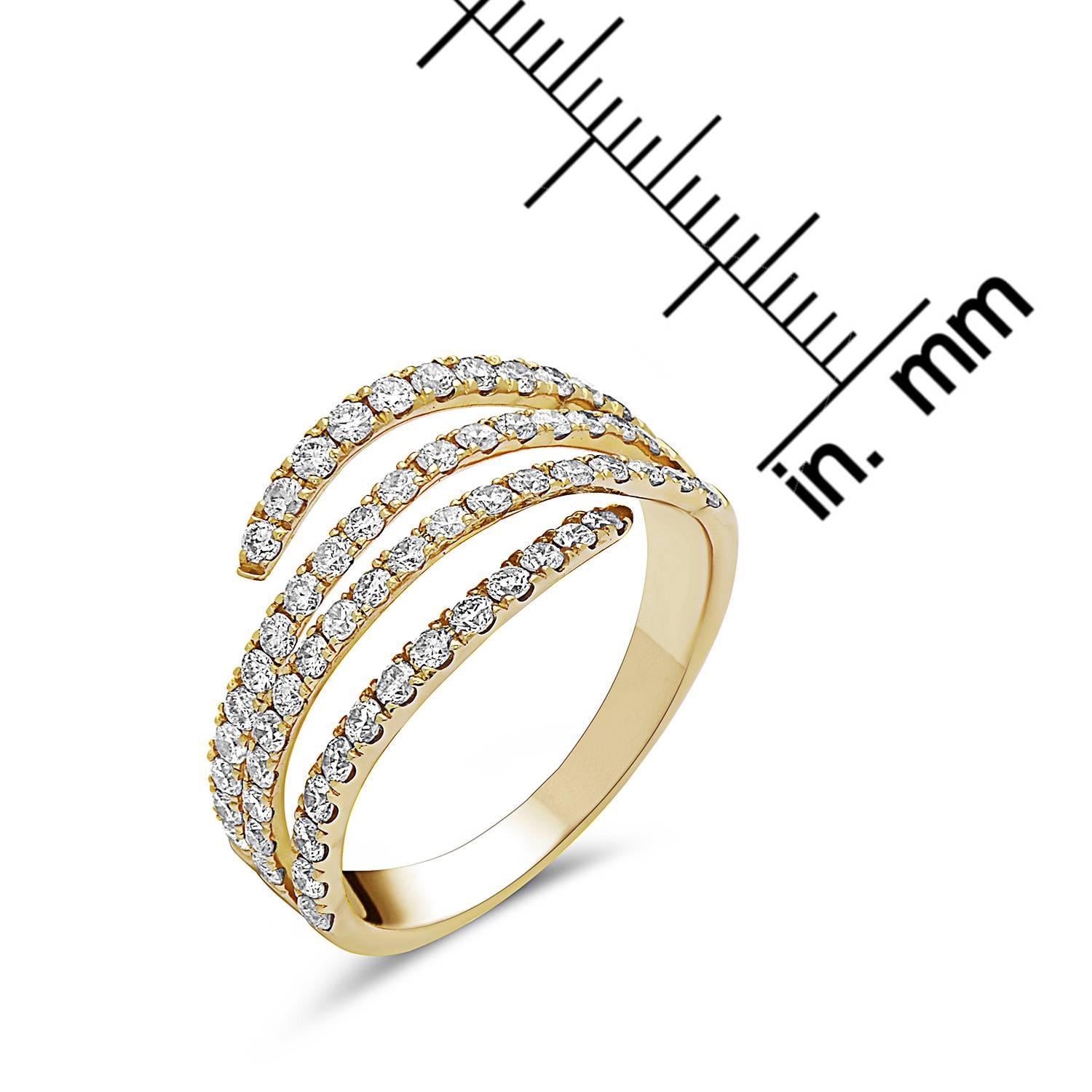 Modern Emilio Jewelry Diamond Ring