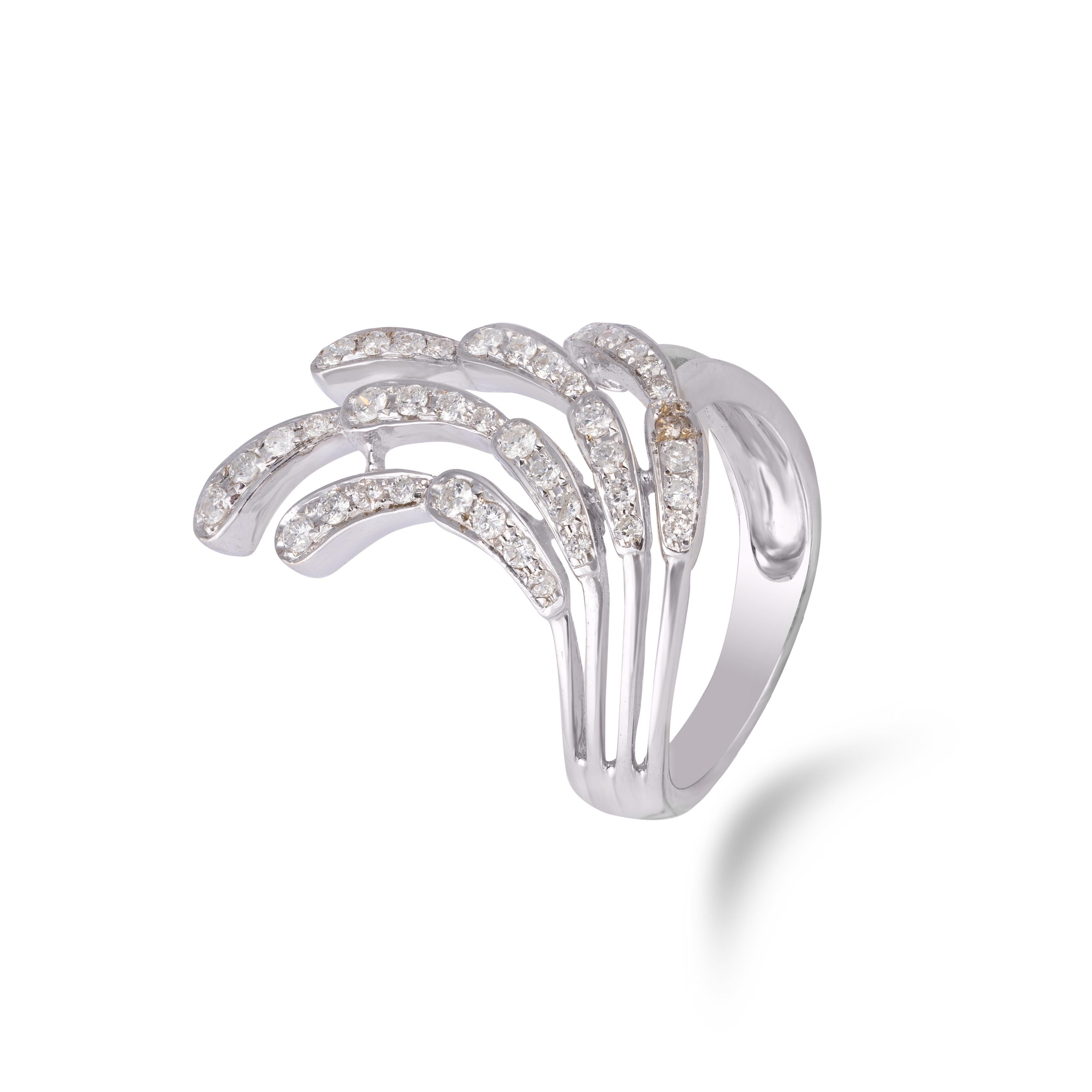 Women's Diamond Ring in 18k gold For Sale