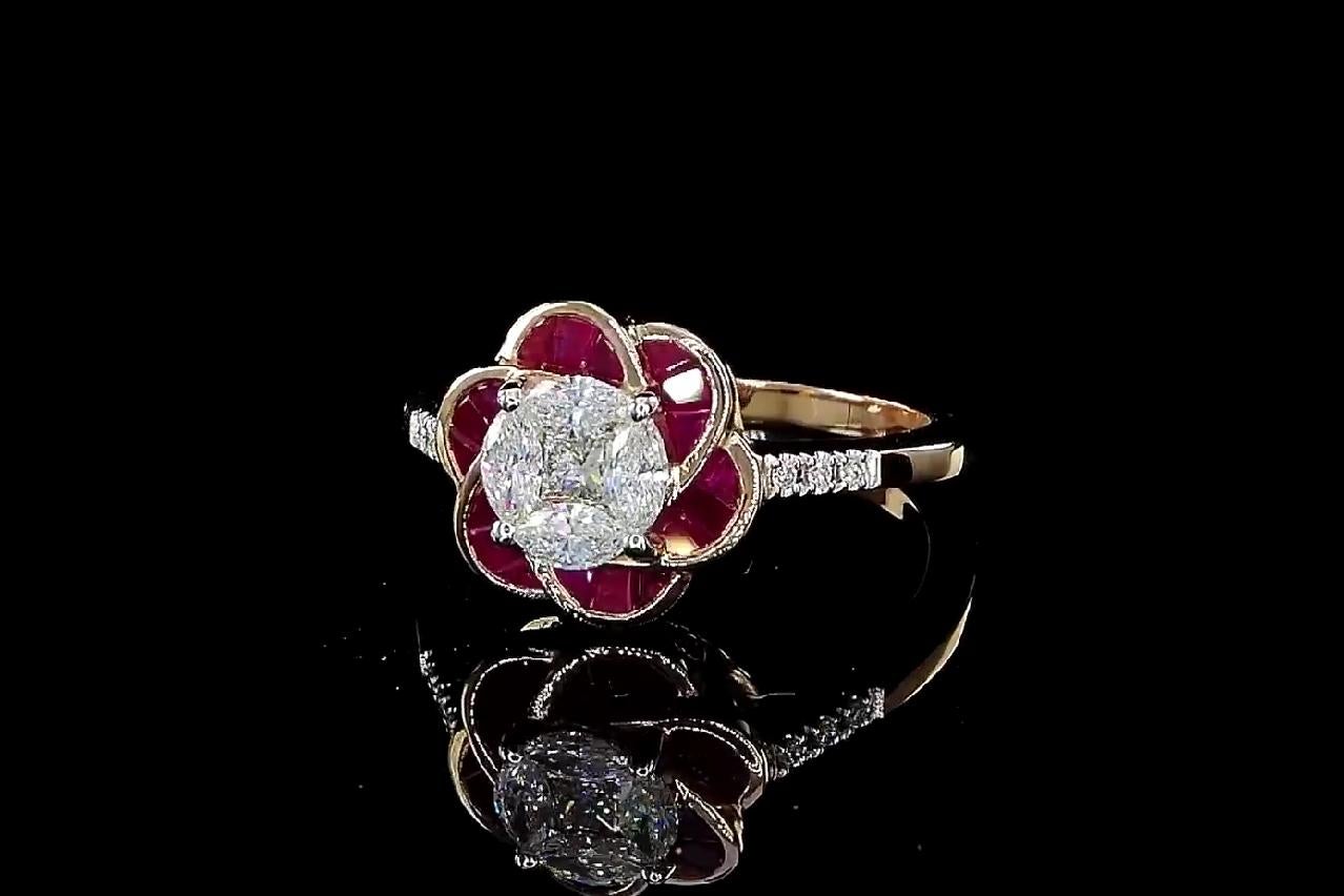 Diamond Ring In New Condition For Sale In บางรัก, TH