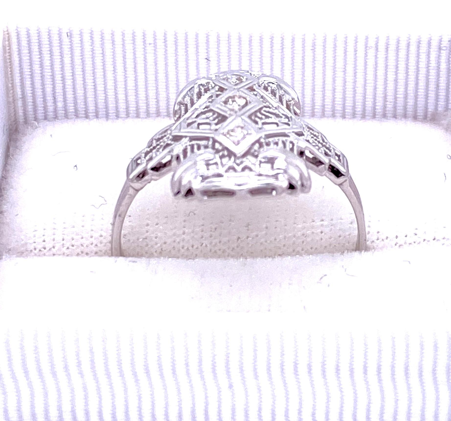 Diamond Ring In Good Condition In Towson, MD
