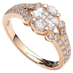 Ring mit Diamantbesatz