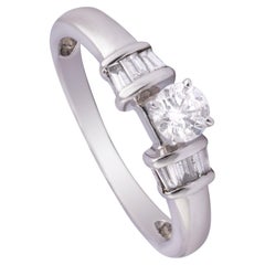 Diamantring aus 18k Gold
