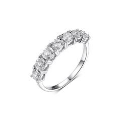 Diamond Ring in 14 Karat White Gold