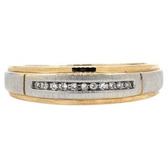 Diamond Ring in 14k Two-Tone Gold