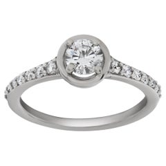 Margit E. Collection, Denmark. Alliance Ring in 9 Carat White Gold ...