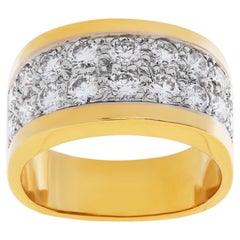 Diamond Ring in 18k Yellow Gold