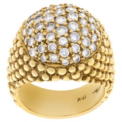 Diamond Ring in 18k Yellow Gold