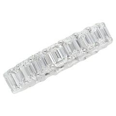Diamantring aus 18kt Weißgold, 6 Karat