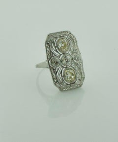 Diamond Ring in Platinum, circa 1920s