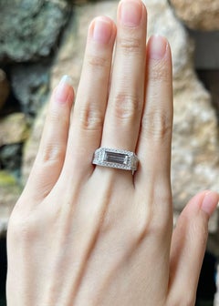 Diamond Ring set in Platinum 950 Settings