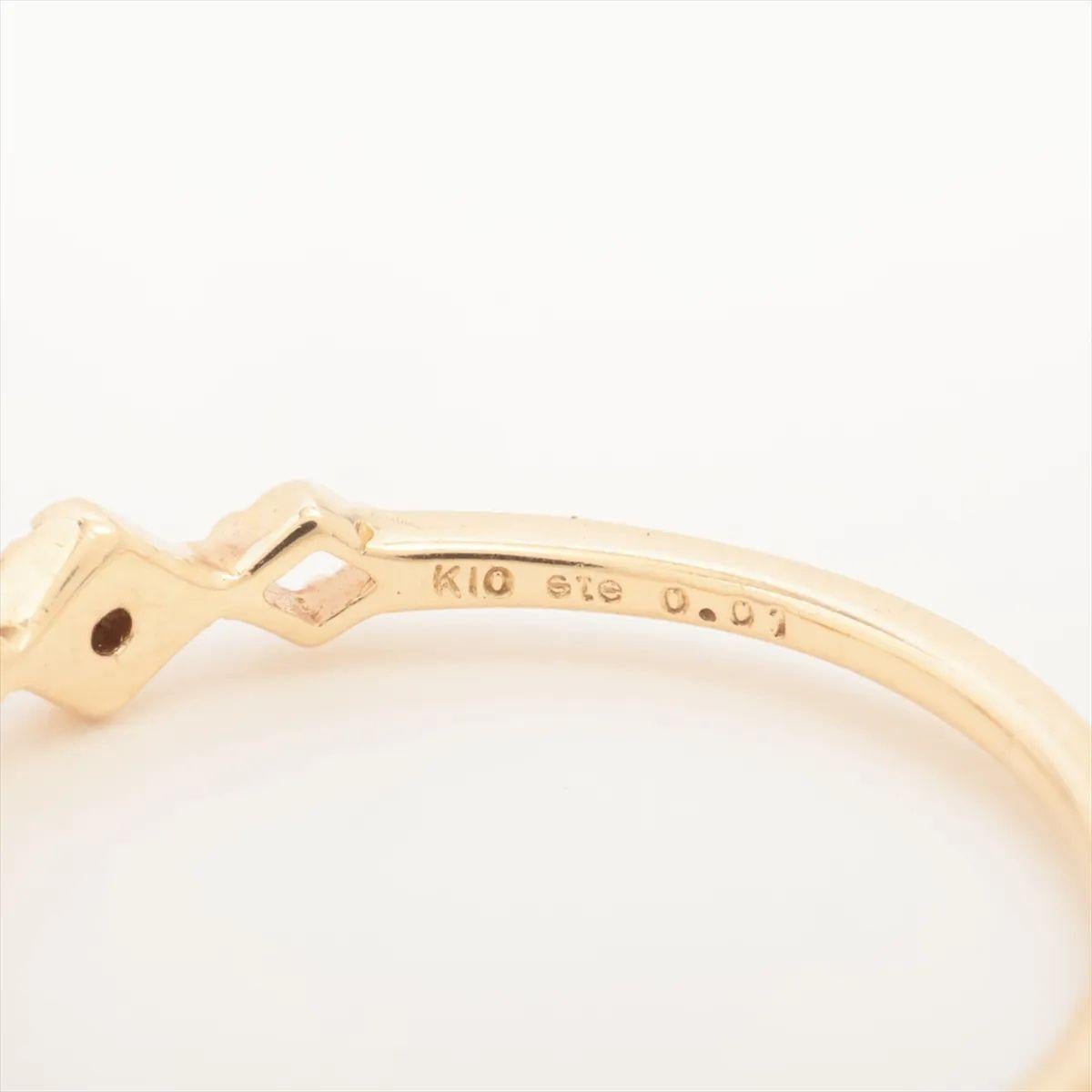 Women's Diamond Ring Set Yellow Gold For Sale