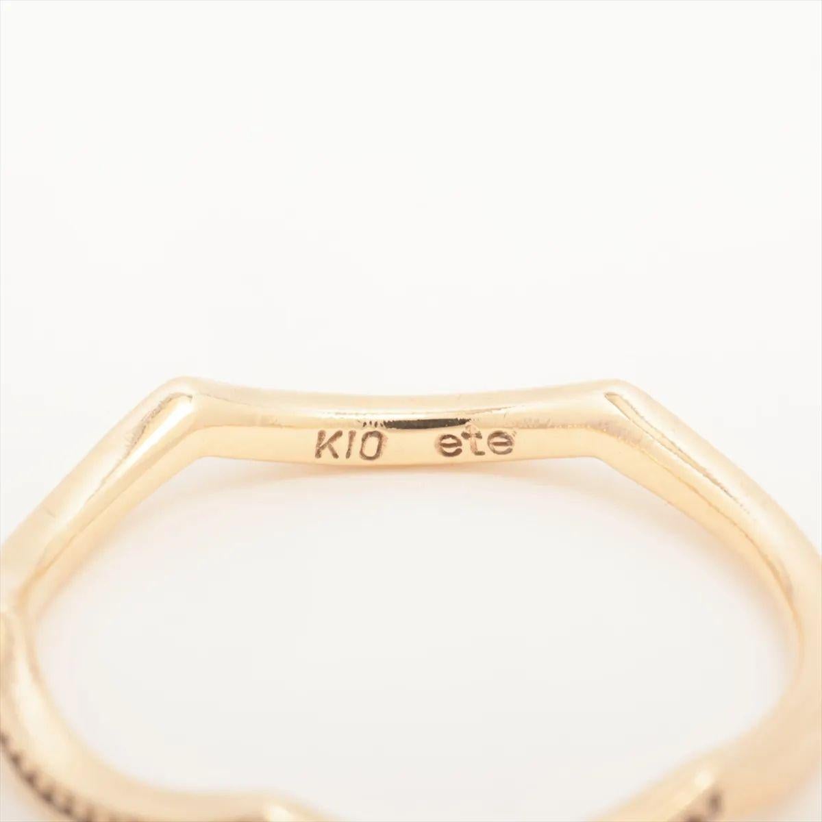 Diamond Ring Set Yellow Gold For Sale 1