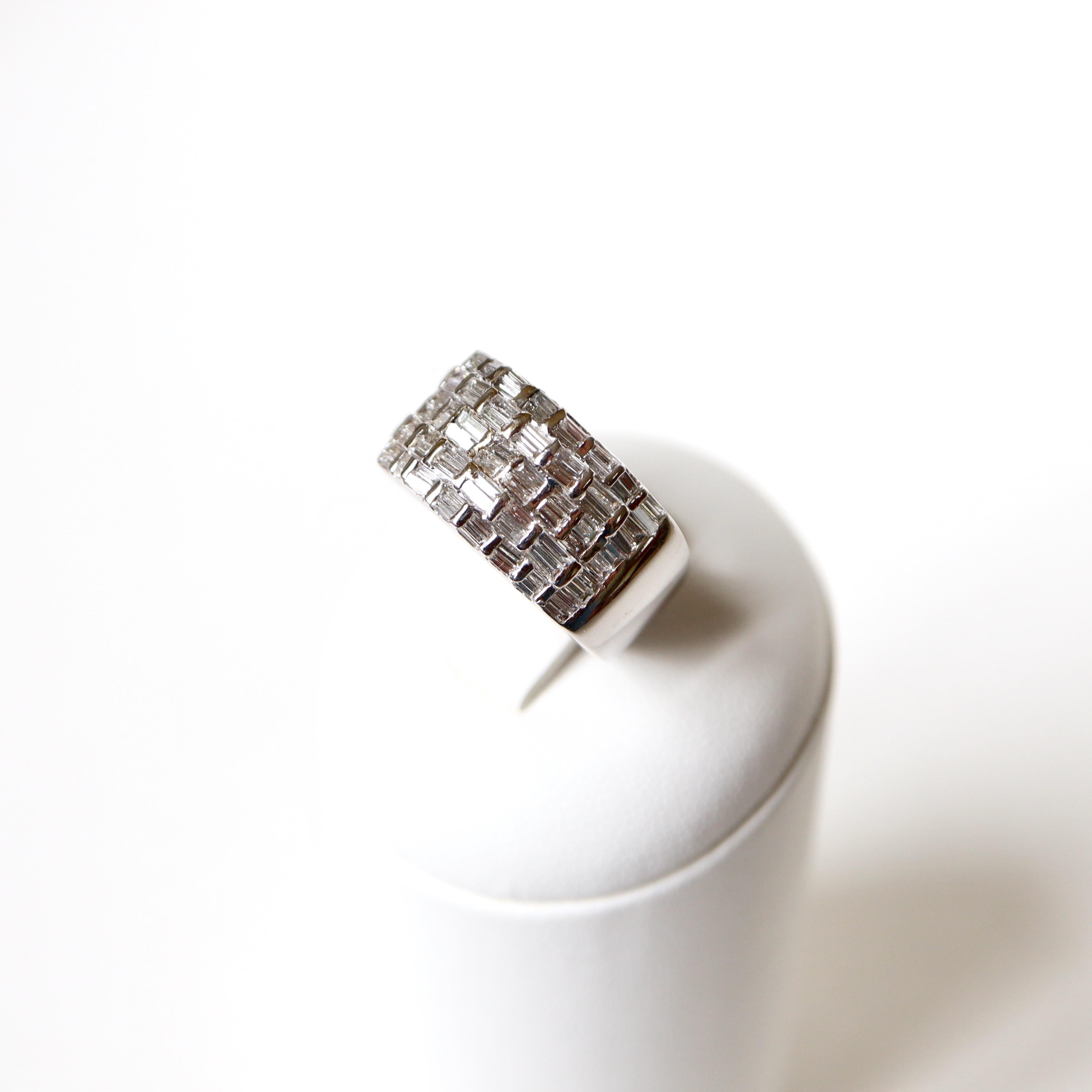 Anello con diamanti da 1.7 carati in vendita 1