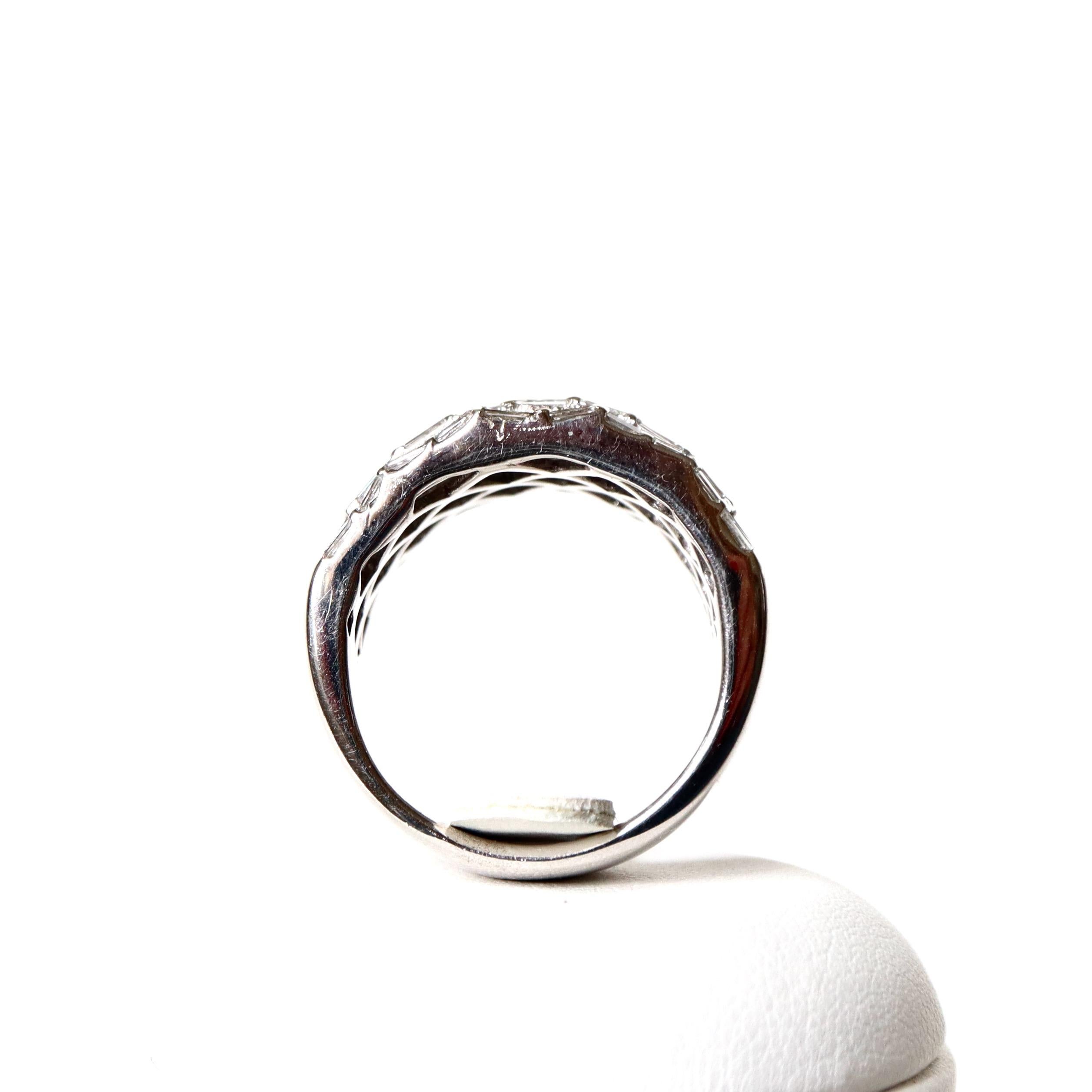 Anello con diamanti da 1.7 carati in vendita 2