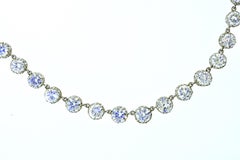 Diamond Rivere Platinum Necklace, circa 1920