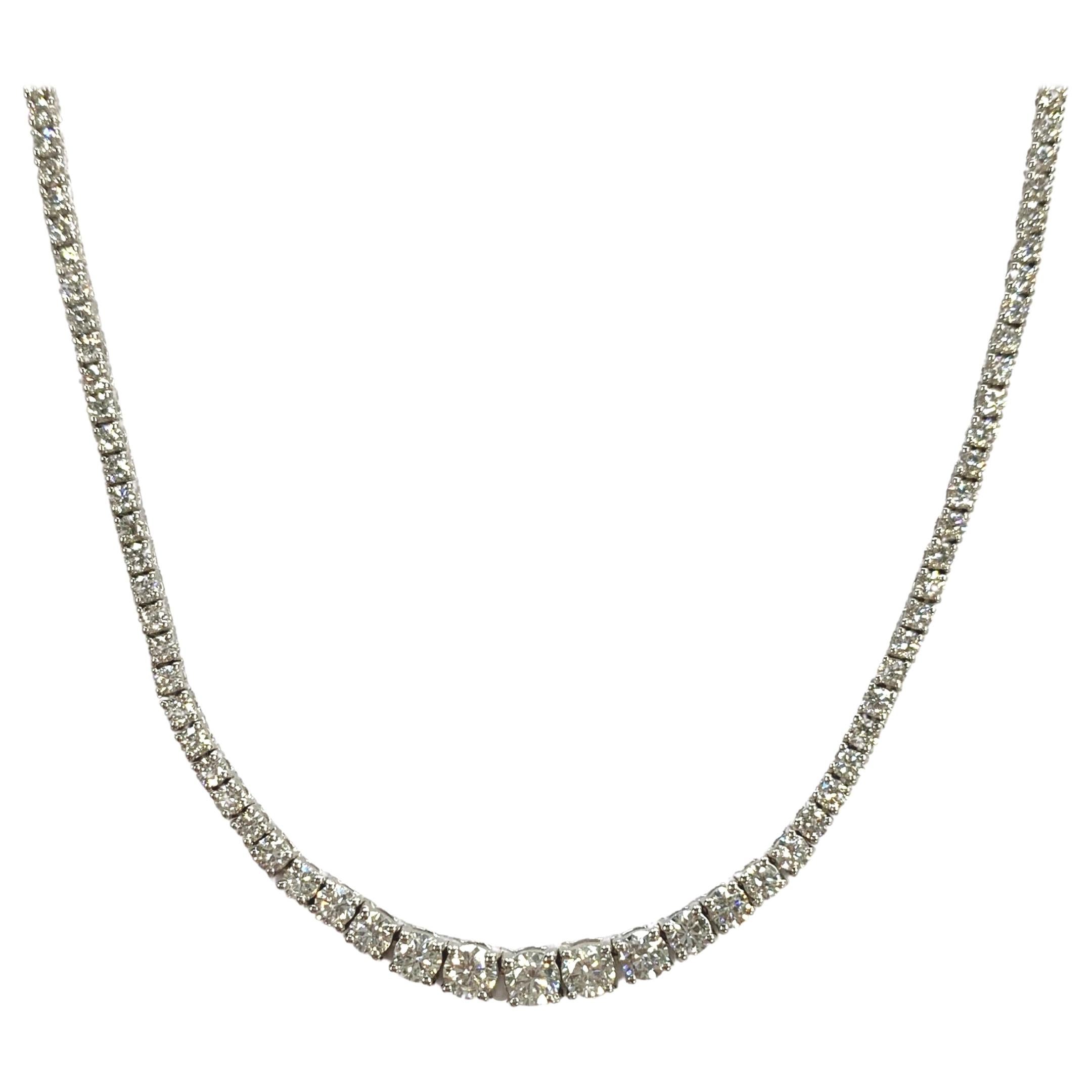 Diamond Riviera/Tennis Necklace