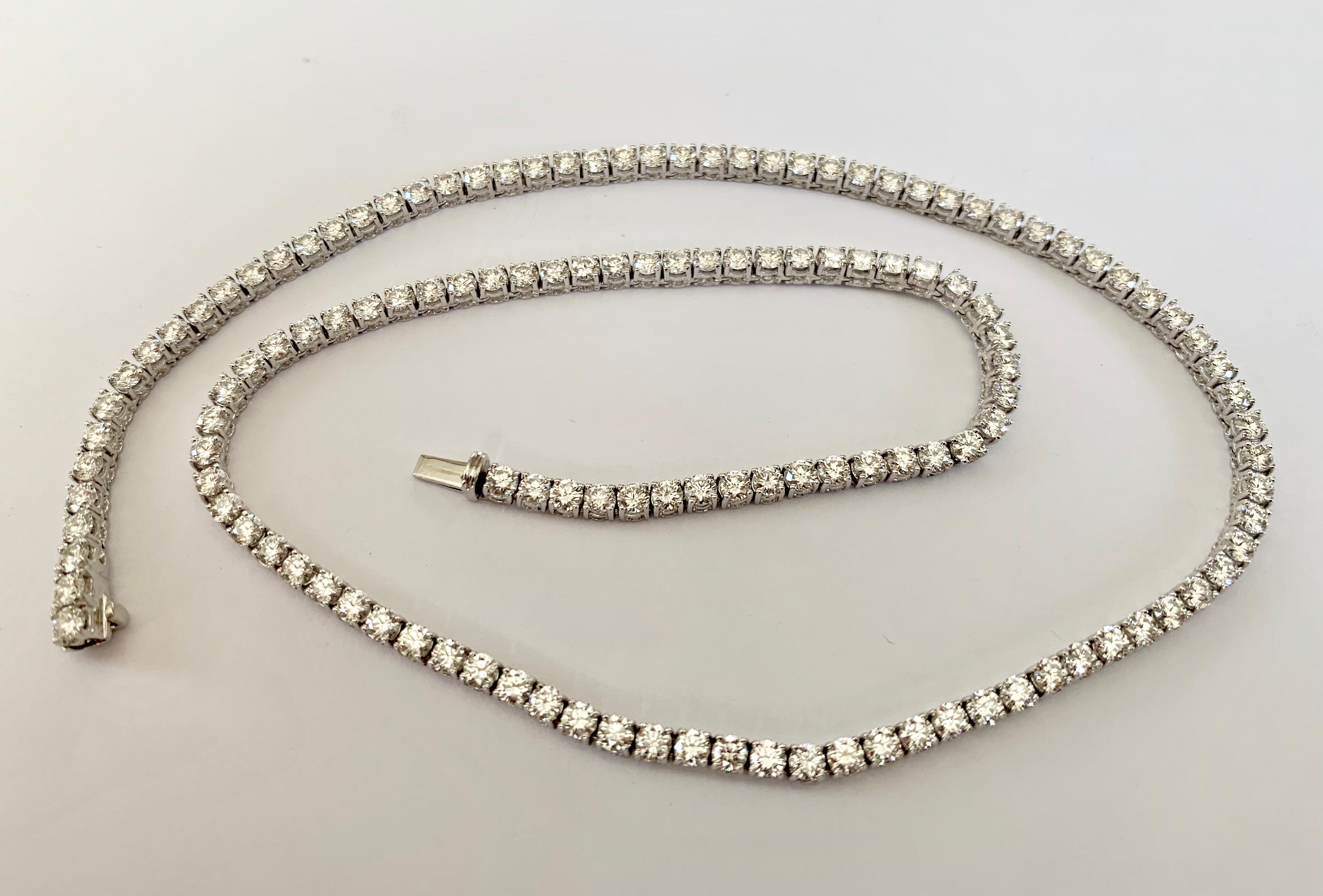 Diamantenes Rivière-Halsband von Bucherer (Zeitgenössisch) im Angebot