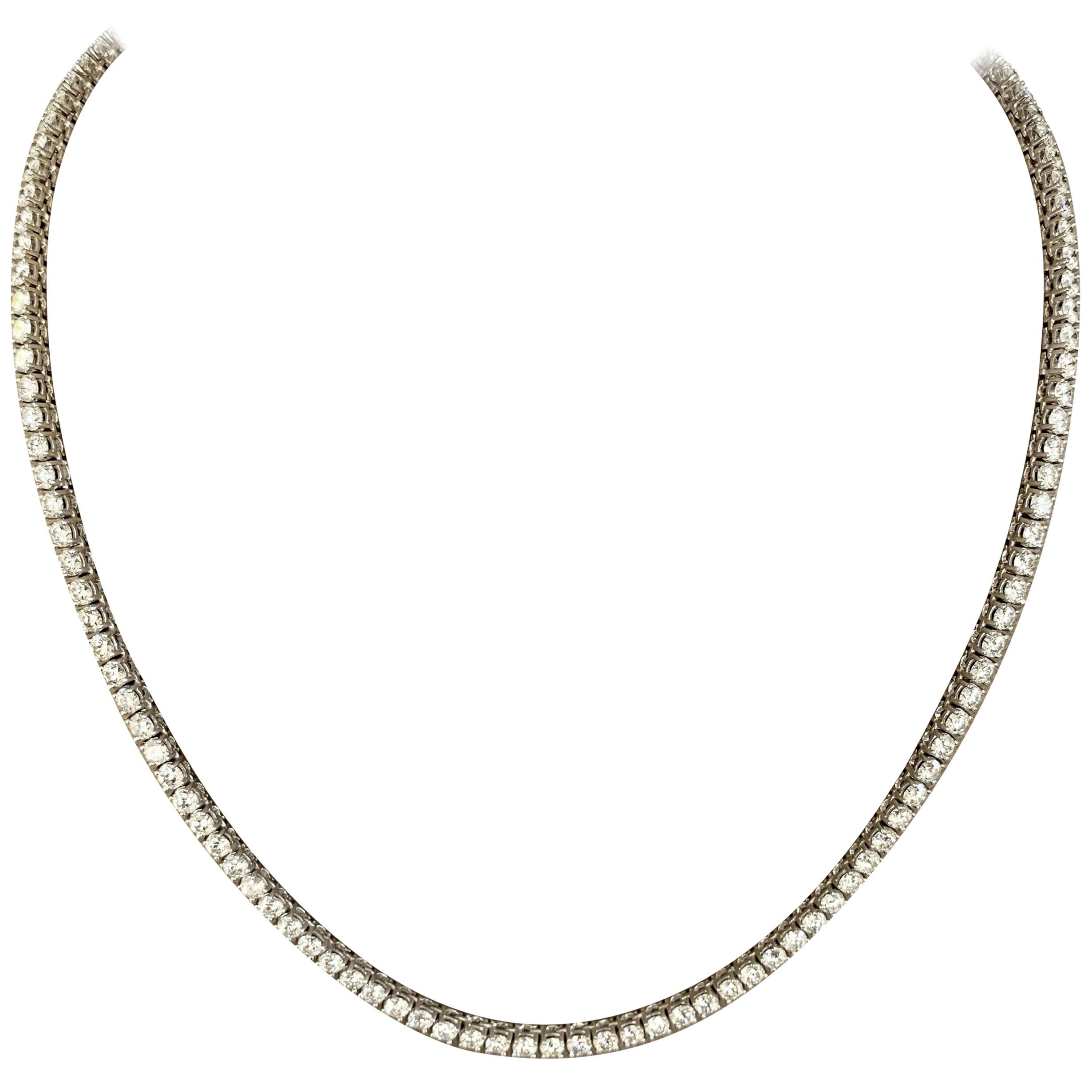 Diamond Rivière Necklace by Bucherer For Sale