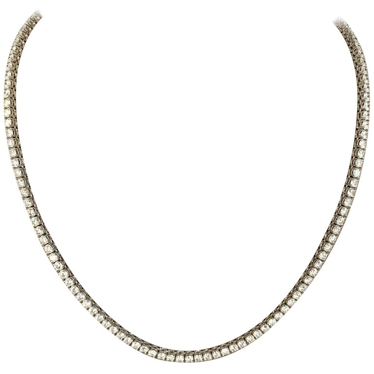 Diamant- Rivière-Halskette von Bucherer mit Diamanten im Angebot bei 1stDibs