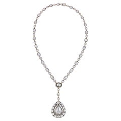 Collana con ciondolo Rivière di diamanti, 38,35 carati