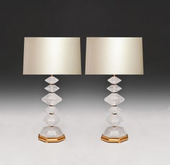 Diamond Rock Crystal Lamps by Phoenix