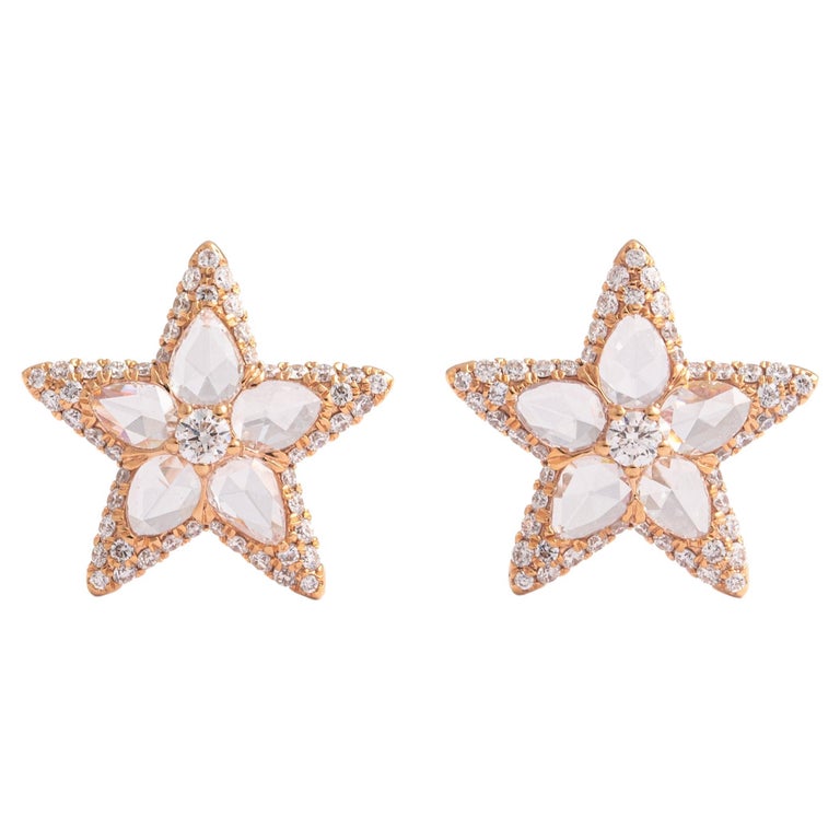 Louis Vuitton Color Blossom BB Star Earrings in 18K Rose Gold 0.08 CTW, myGemma, CH