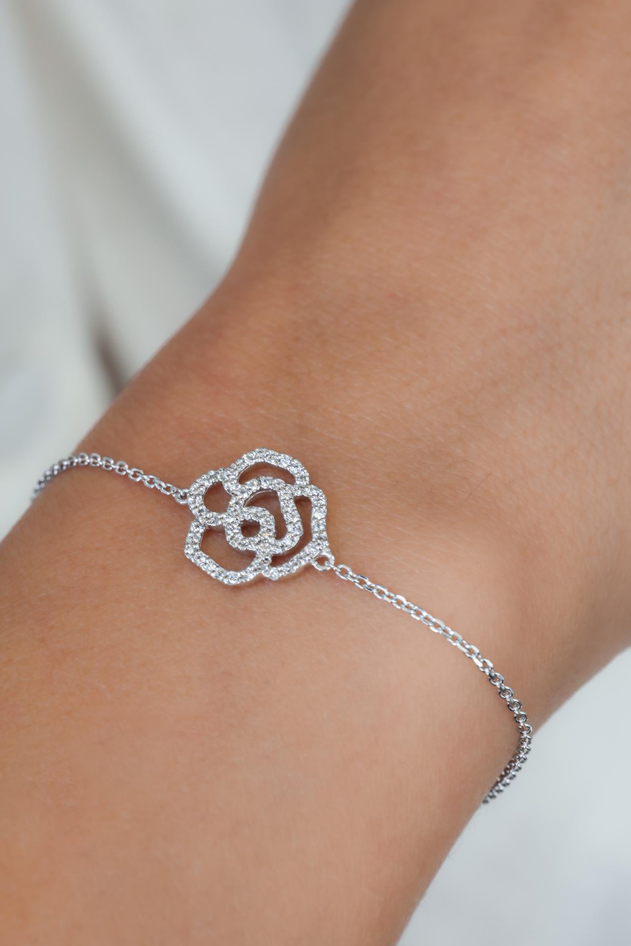 De las mujeres Diamante Silueta Rosa 0,21 cts. en venta