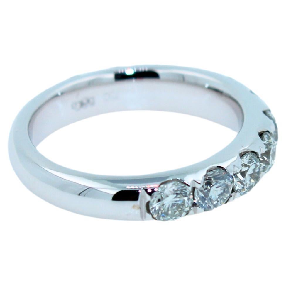 2.00 cts Diamonds FG Color, VS Clarity 
Very Brilliant & Sparkly Diamonds
18K White Gold 
Size 7 - Resizable Upon Request 