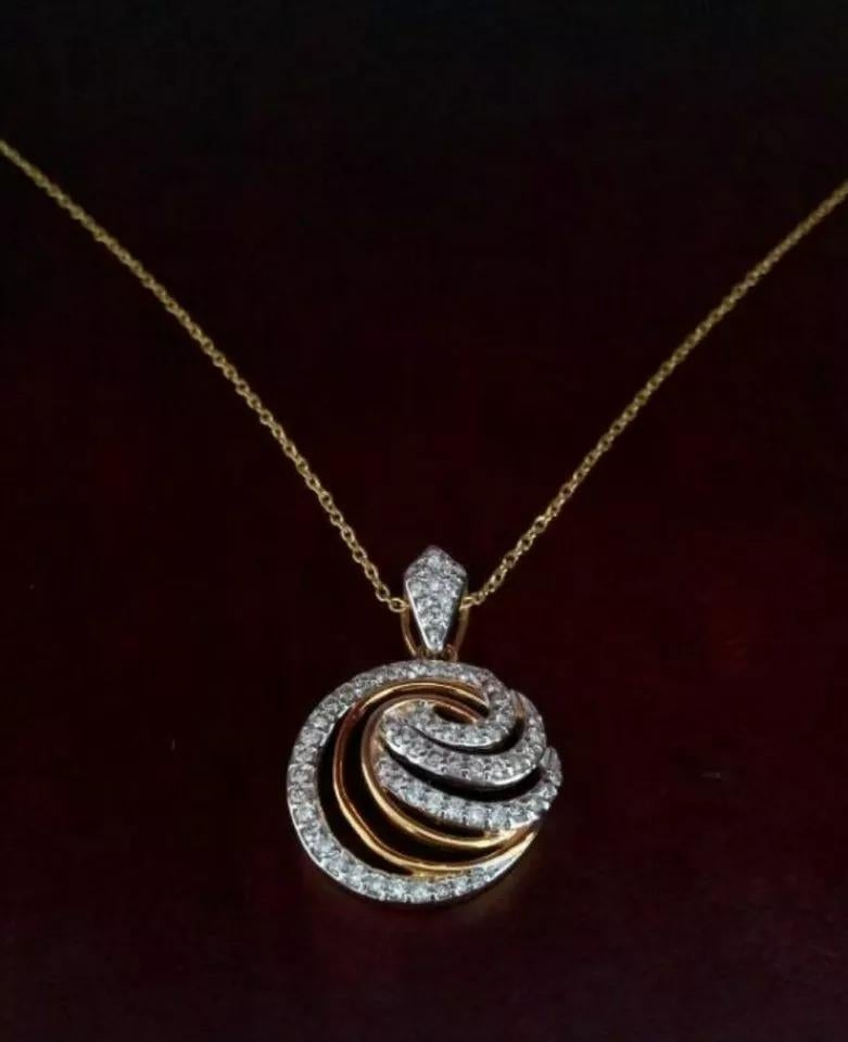 Ciondolo di design con diamante rotondo Collana di diamanti in oro massiccio 14k Regalo per la proposta di matrimonio
Leggero, può essere indossato tutti i giorni

Informazioni aggiuntive:
Condit: Nuovo senza etichette: Un articolo nuovo di zecca,