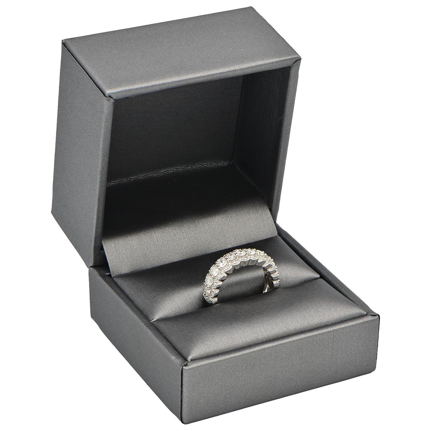 Contemporary Diamond Row Ring For Sale