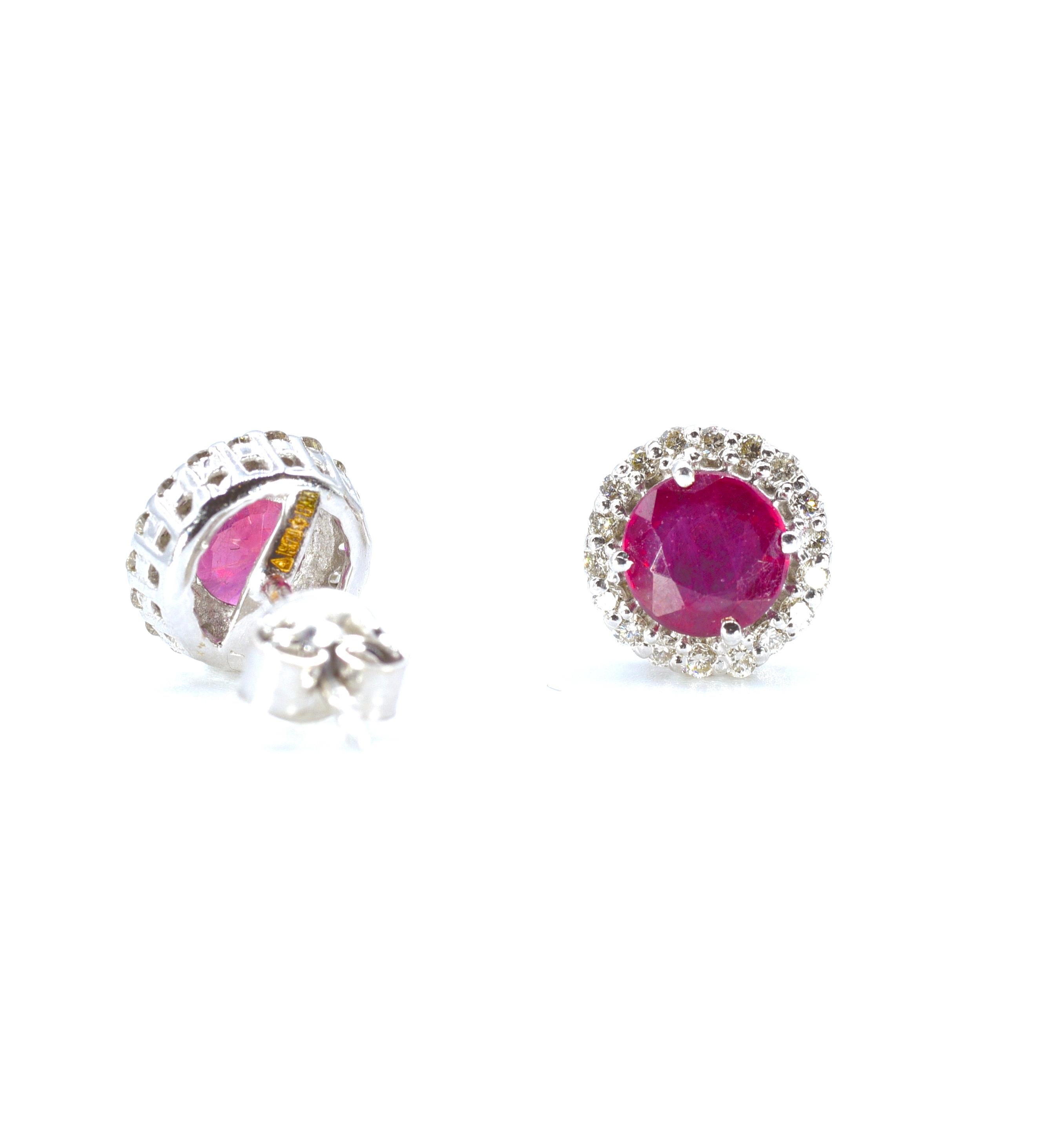 Ruby AD Earrings for Deity main image 1