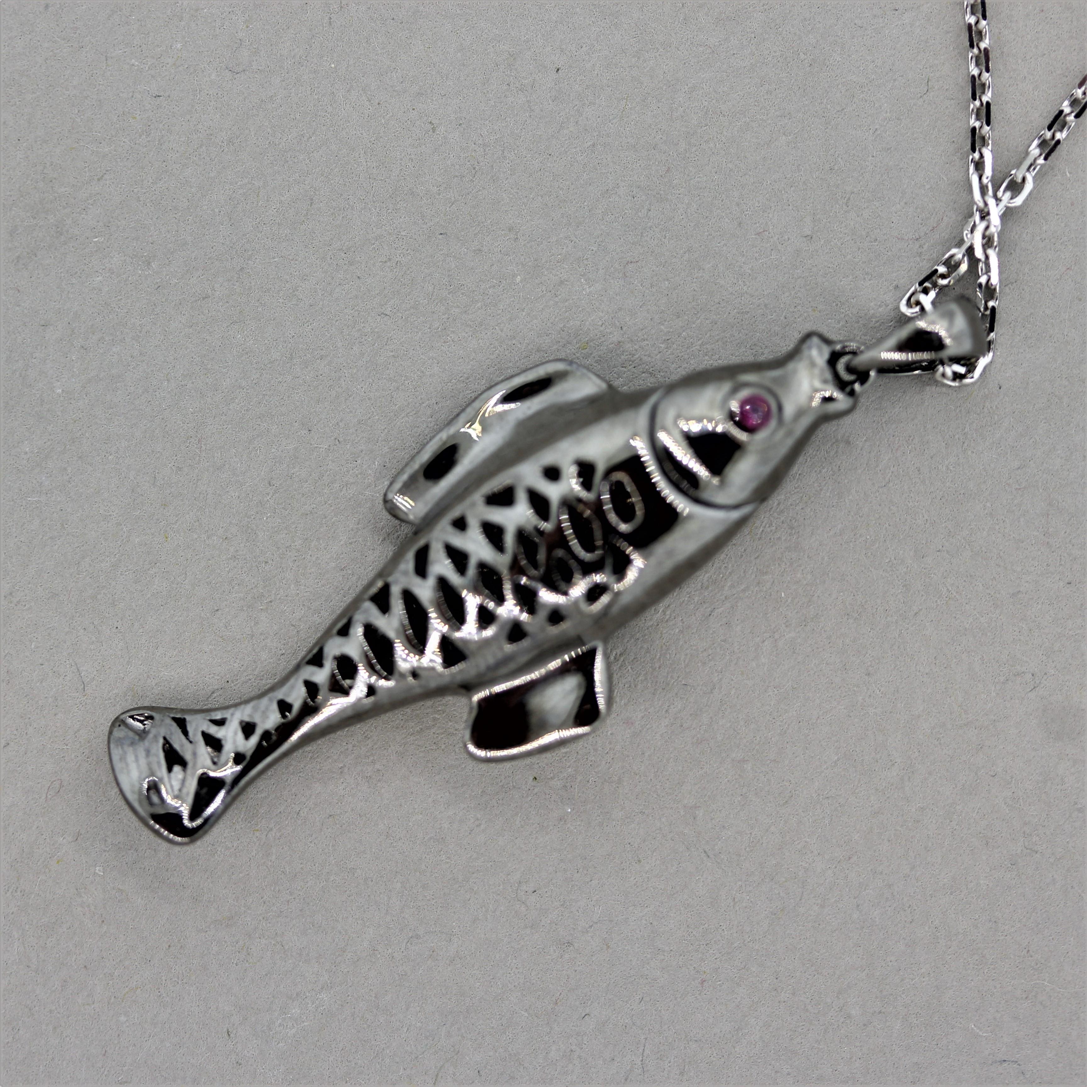 vivienne westwood fish necklace