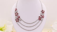 Diamond Ruby Necklace