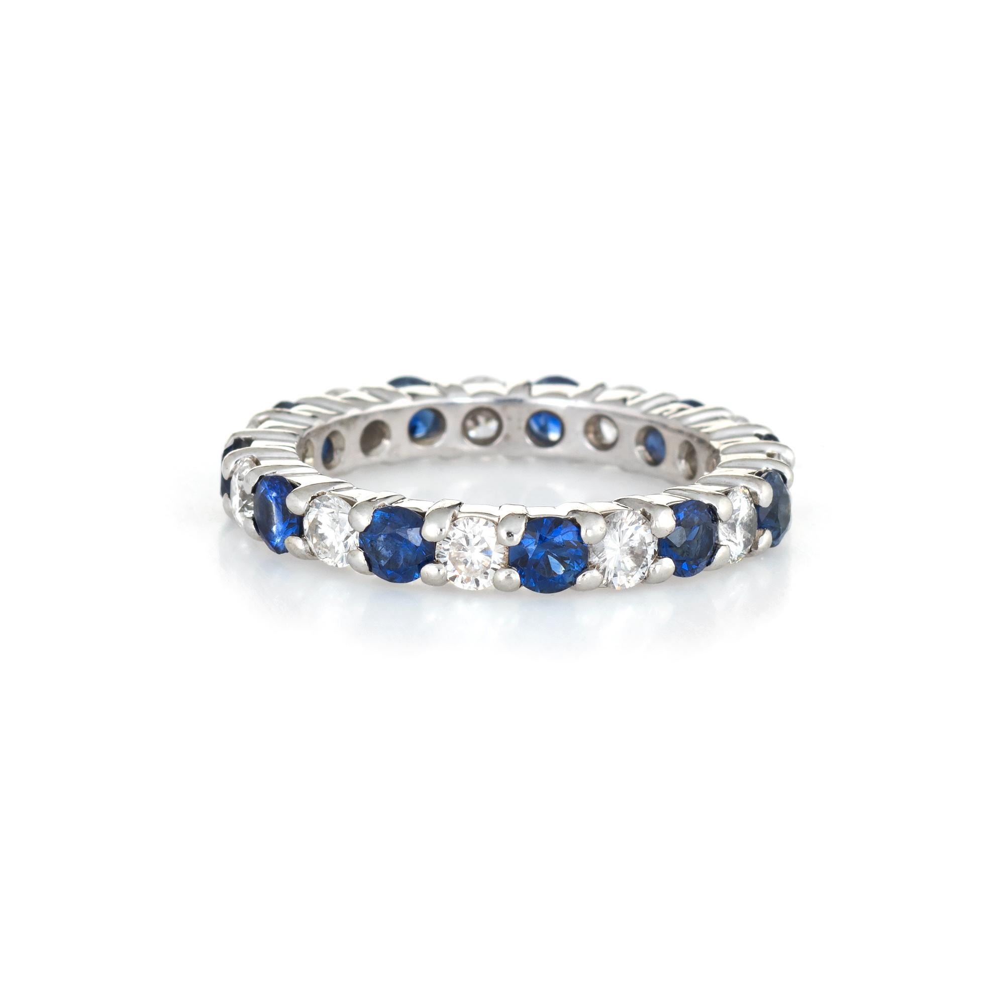 sapphire eternity band fine jewelry