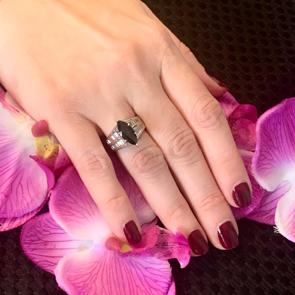 Natural Finely Faceted Quality Sapphire Diamond Ring 14k Gold 3.60 TCW Women Certified $3,700 911204

This is a Unique Custom Made Glamorous Piece of Jewelry!

Nothing says, “I Love you” more than Diamonds and Pearls!

This Sapphire ring has been