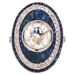 Diamond Sapphire Ring