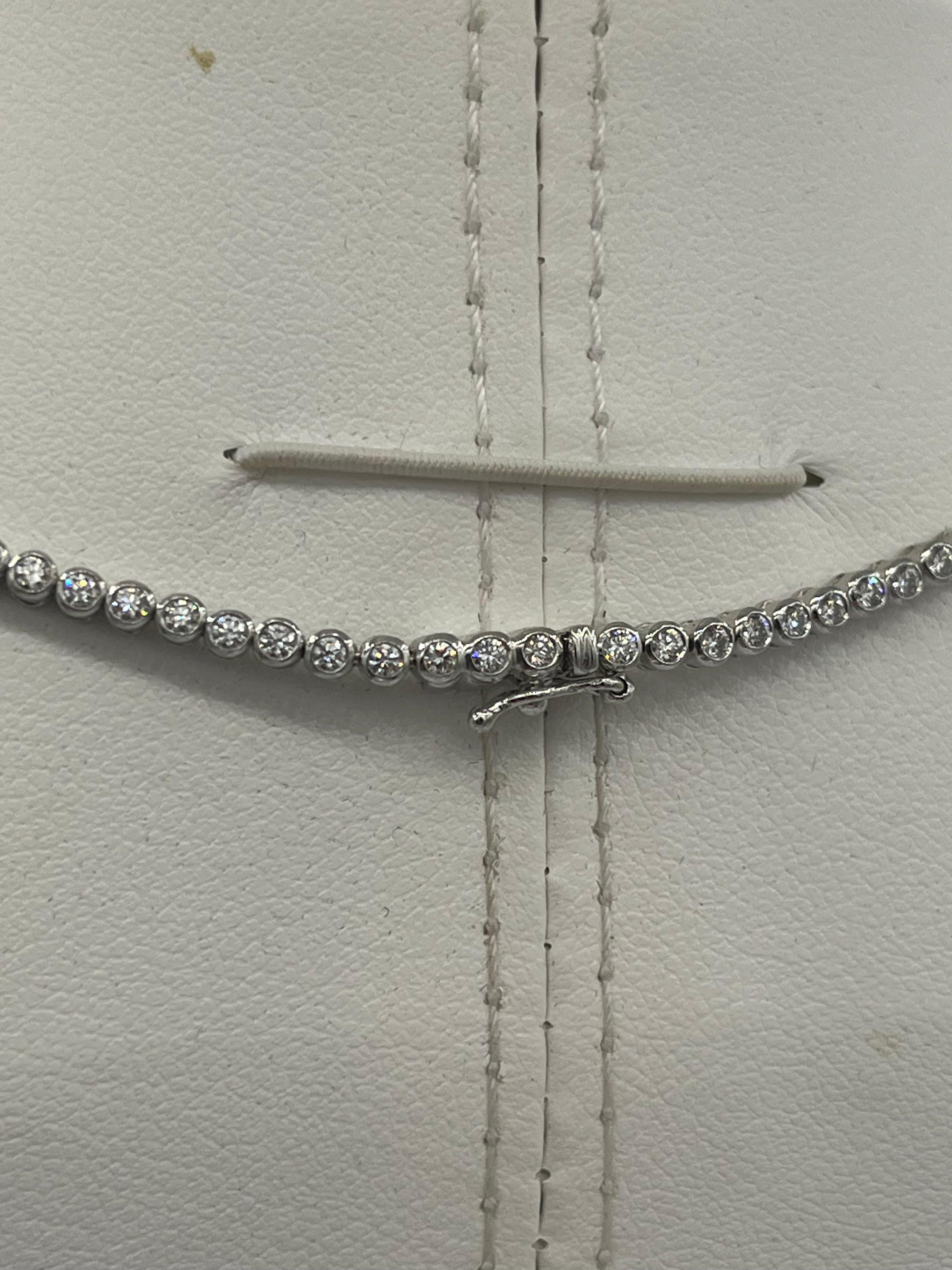 Women's or Men's 4ct diamond 4.75ct Sapphire 5.5ct. ruby Tsavorit 18k Necklace For Sale