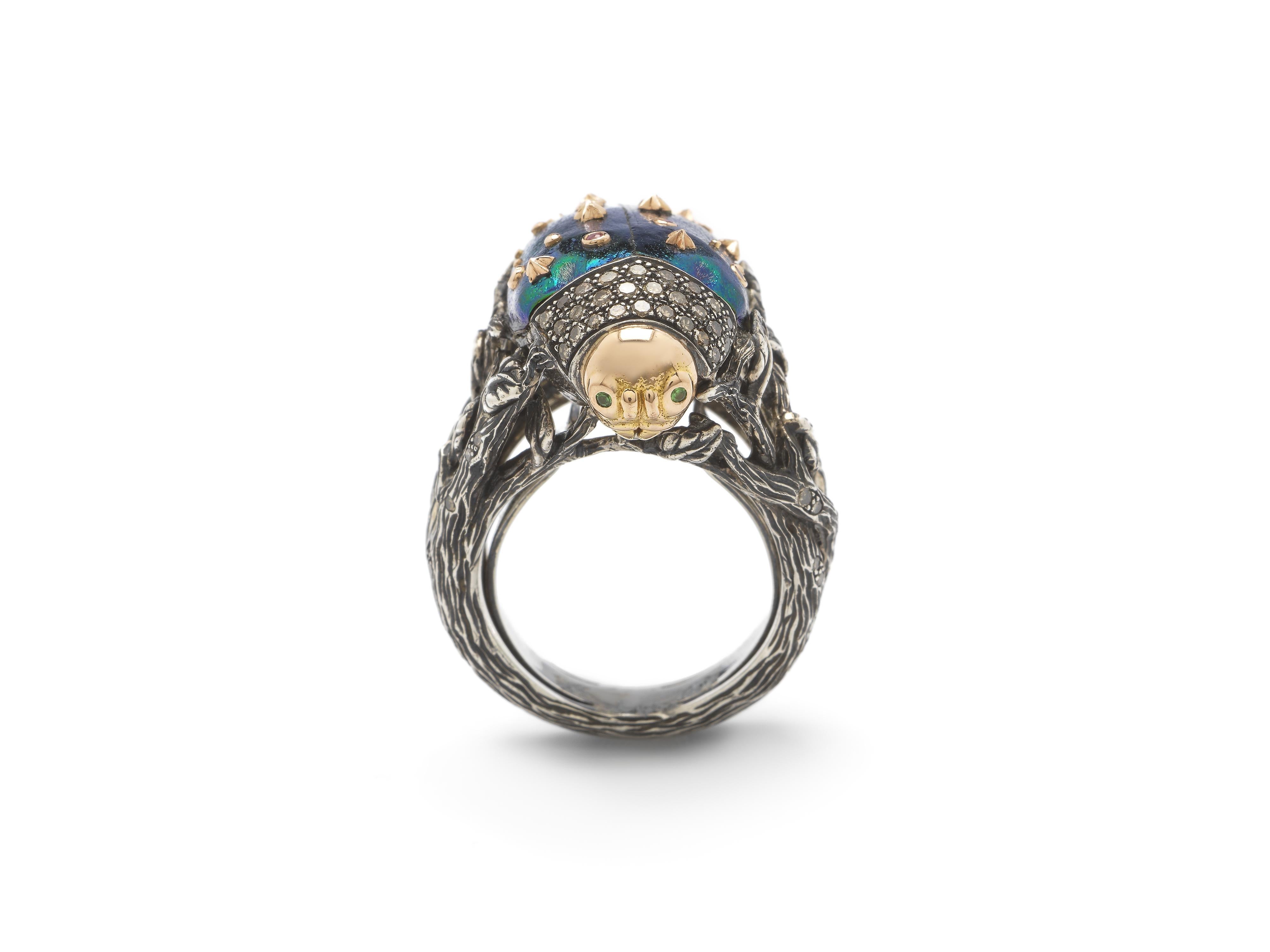 scarab beetle ring