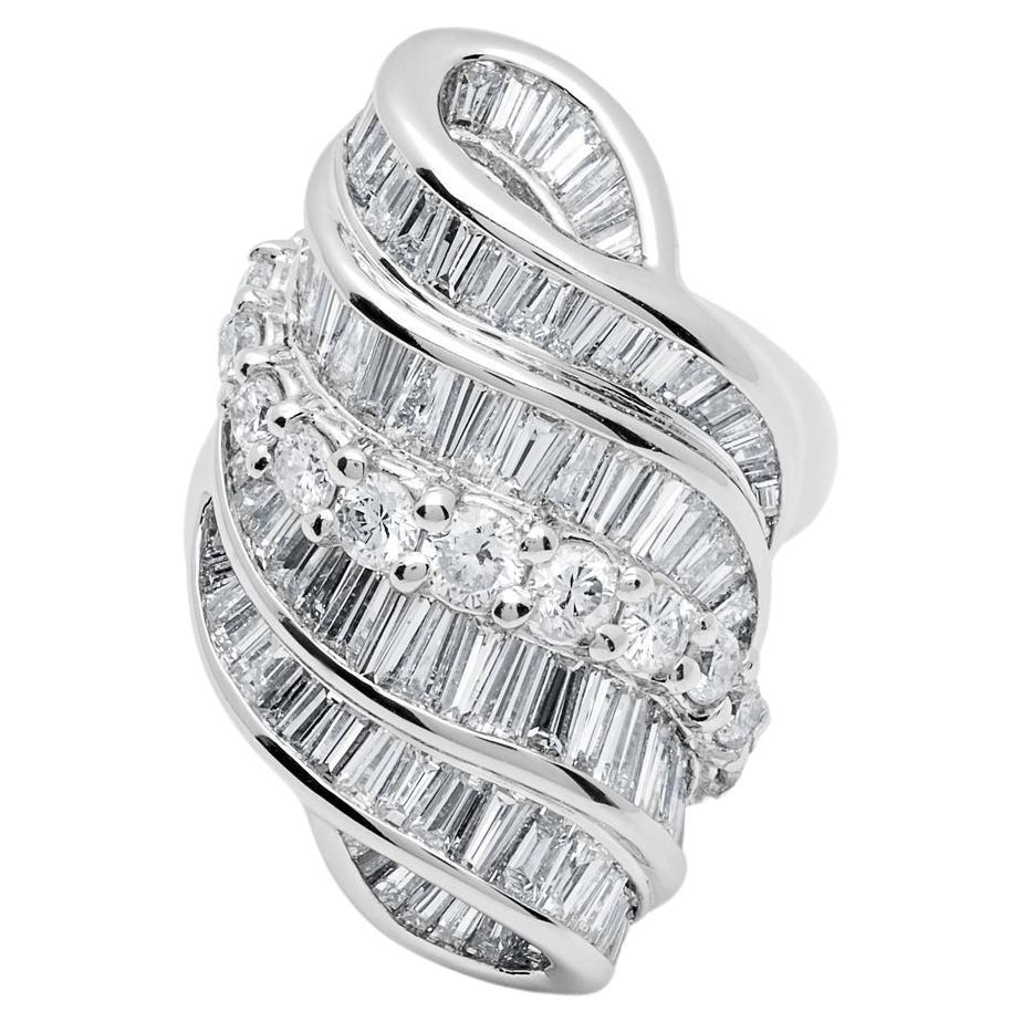 Diamond Seashell Ring For Sale