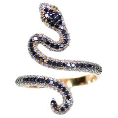Diamond Serpent Ring