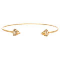 Diamond-set Acorn Bracelet