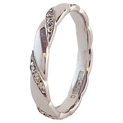 Bandring mit Diamantbesatz