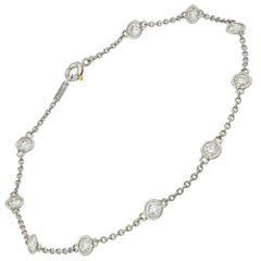 Diamond-Set Chain Bracelet