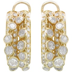 Hammerman Brothers Diamond Shaker Earrings