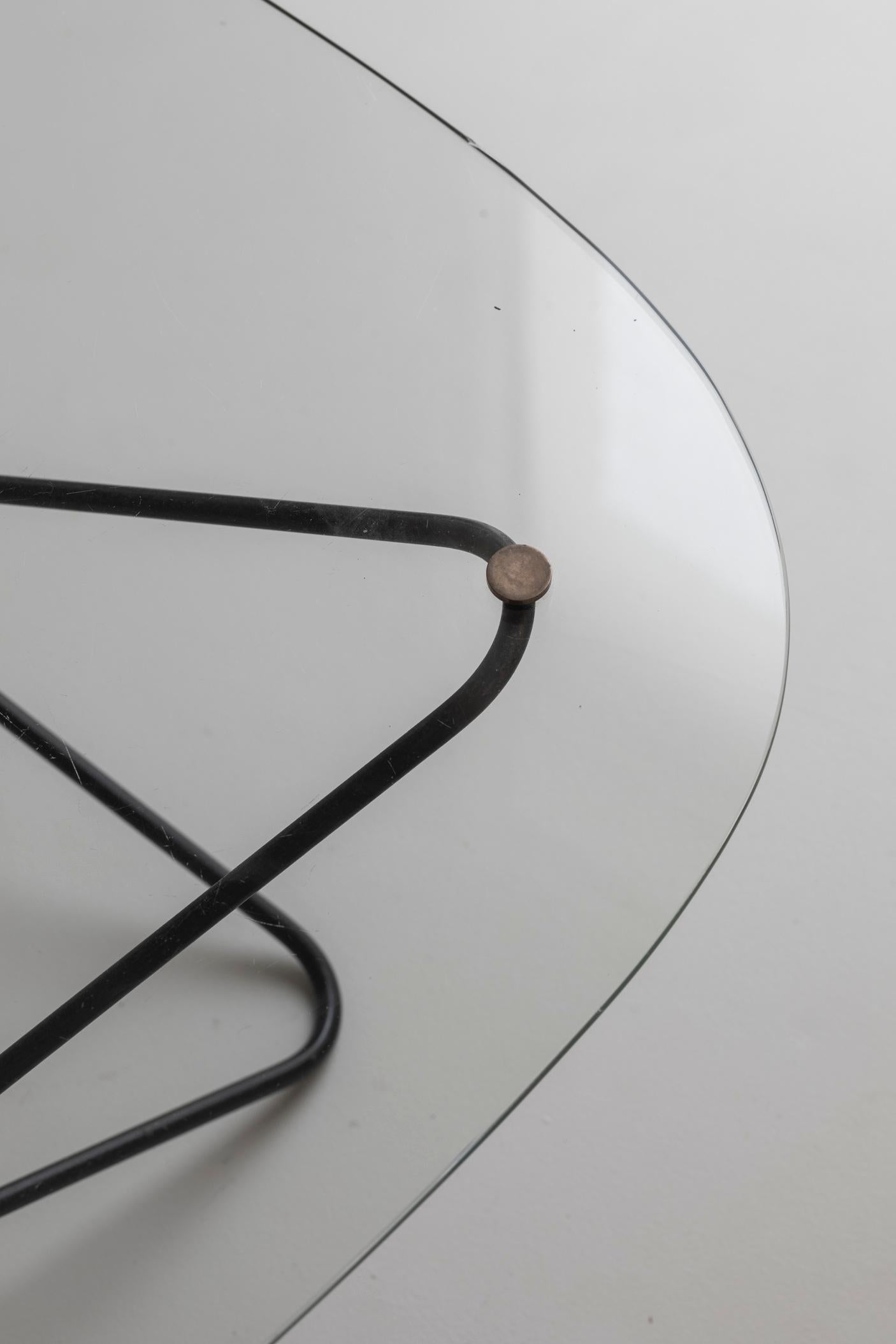 Diamond Shaped Coffee Table by Florent Lasbleiz for Airborne, France 1954 For Sale 3
